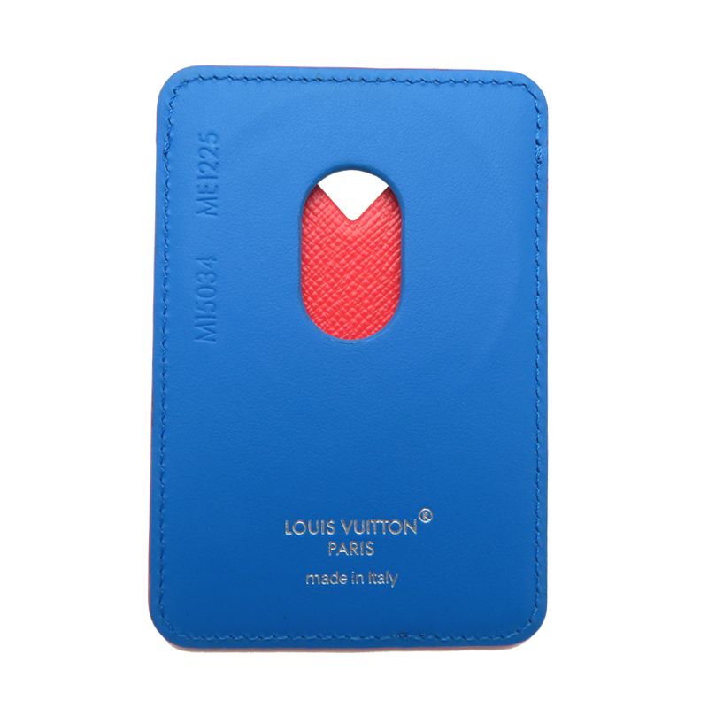 Louis Vuitton Card Case Blue