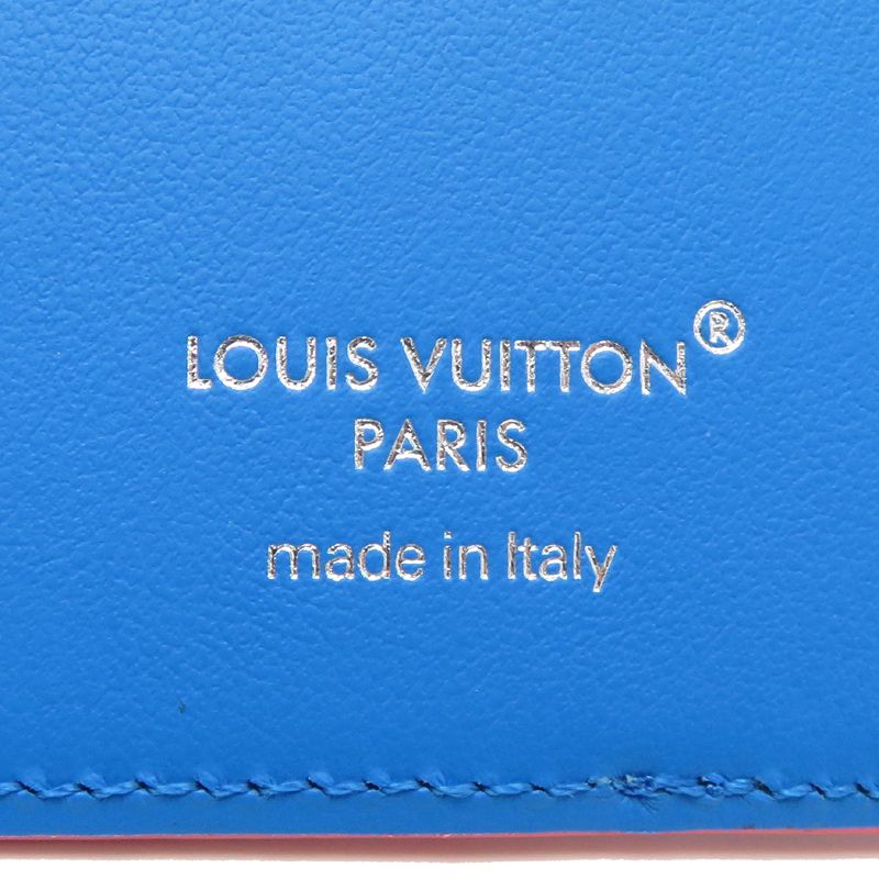 Louis Vuitton Card Case Blue