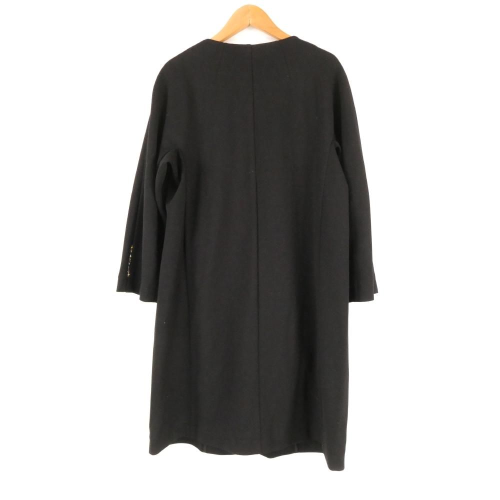 Max Mara Maxmarastudio Color Coat 1 Piece 40 M Viscose and Bijous — view 2