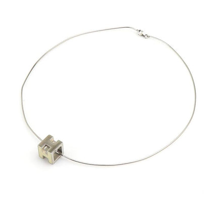 Hermes Necklace Cage de Ash Cube