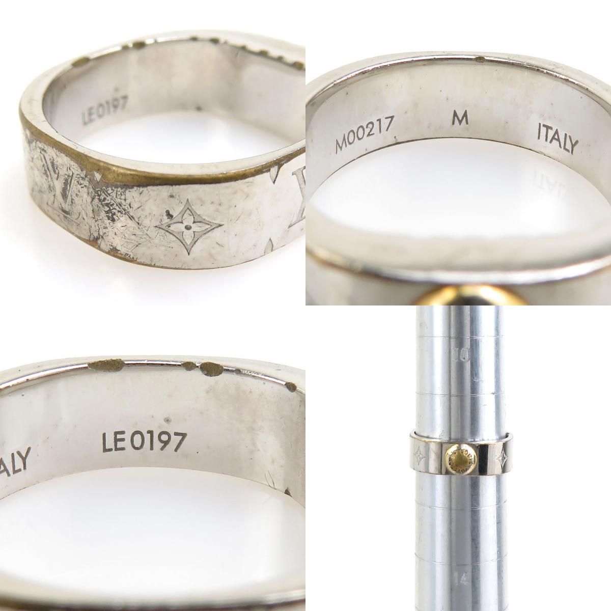 Louis Vuitton Ring Nanogram Gold