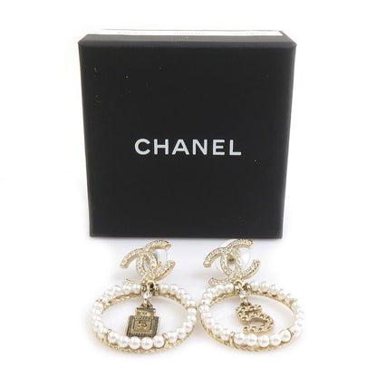 Chanel Earrings White