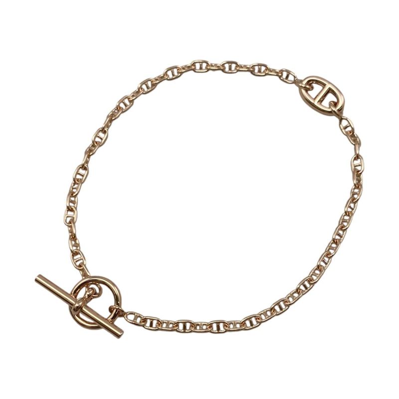Hermes Bracelet Chaine D'ancre Farandole SH Rose Gold