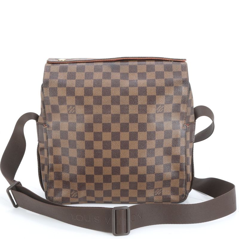 Louis Vuitton Damier Naviglio Leather Shoulder Bag