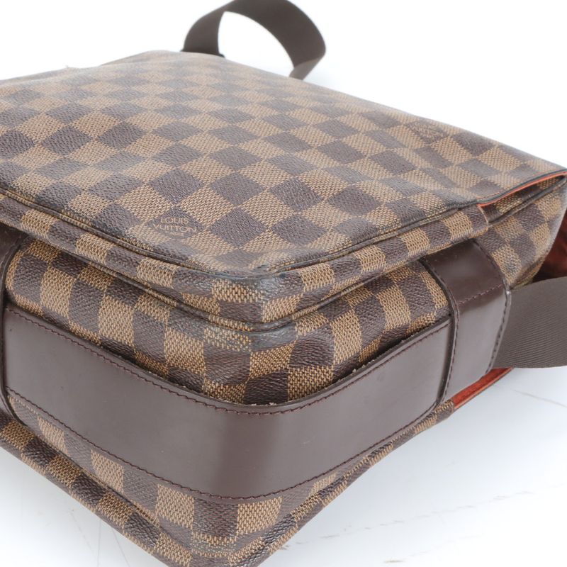 Louis Vuitton Damier Naviglio Leather Shoulder Bag