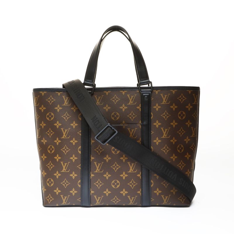 Louis Vuitton Tote Monogram Macassar Weekend PM