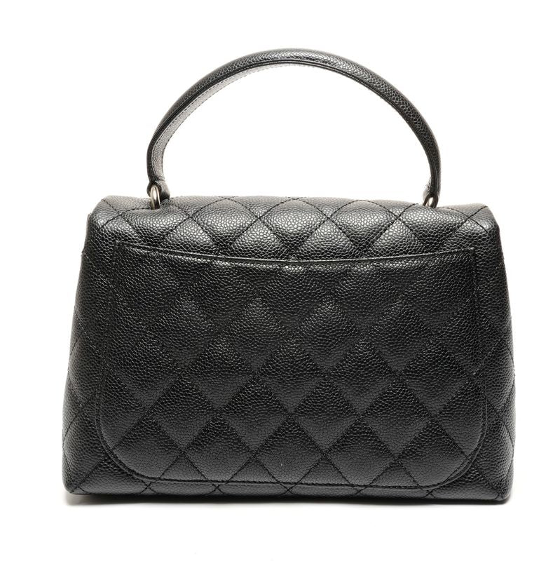 Chanel Handbag Caviar Leather Kelly