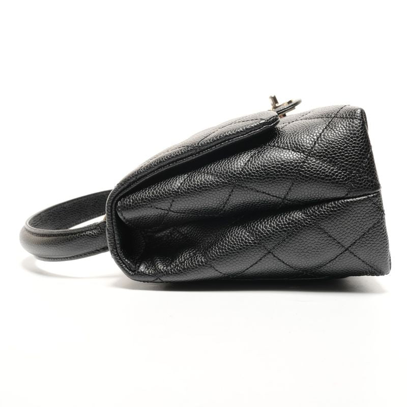 Chanel Handbag Caviar Leather Kelly