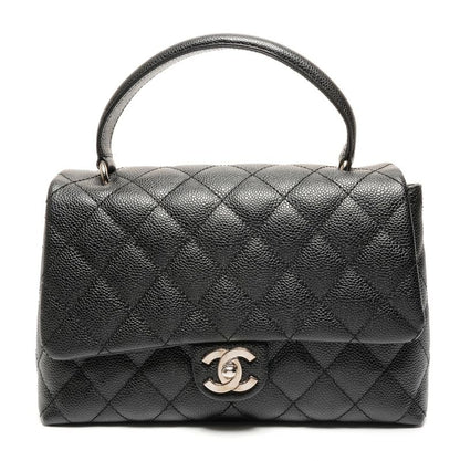 Chanel Handbag Caviar Leather Kelly
