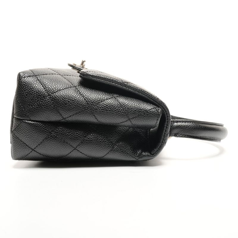 Chanel Handbag Caviar Leather Kelly