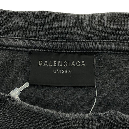 Balenciaga 360 Tubular Distressed T-Shirt Gray