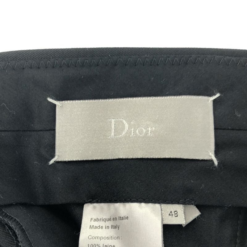 Dior Homme Wool Trousers Pants Black 48