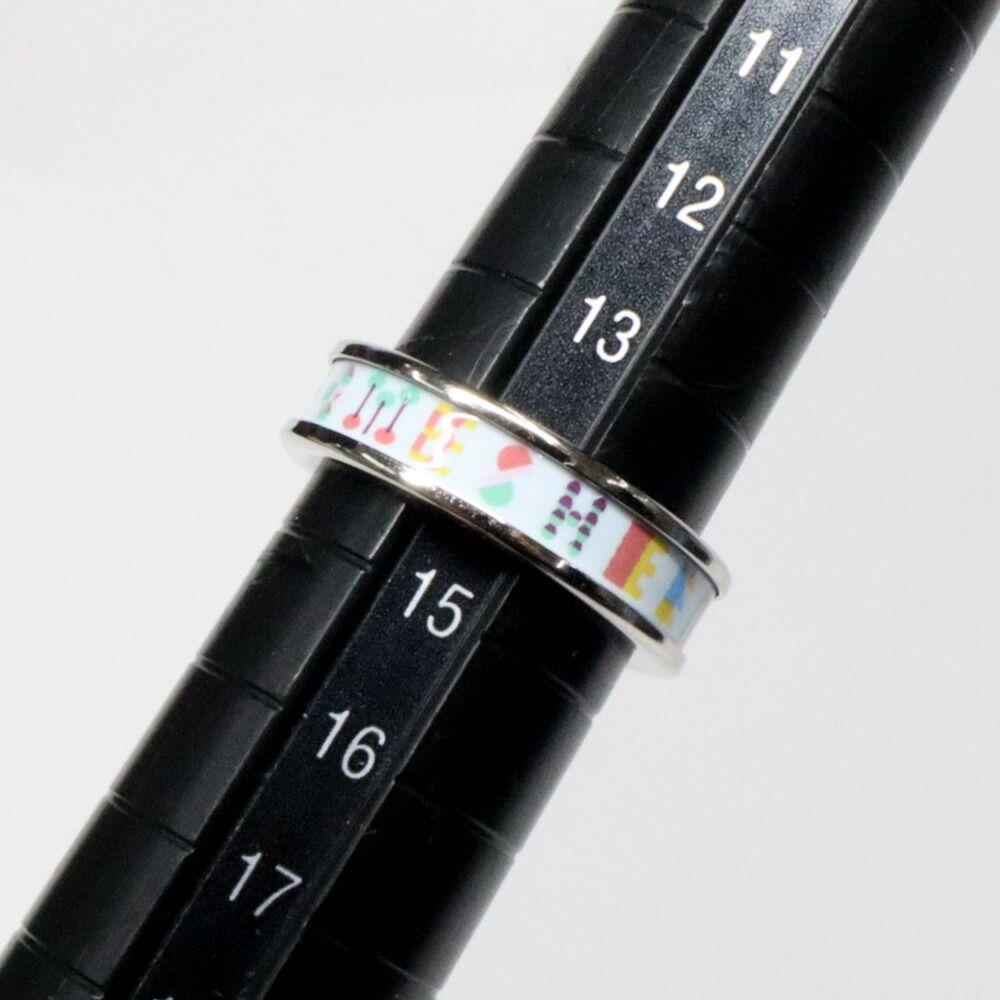 Hermes Ring Bricol PM Aurora Silveri