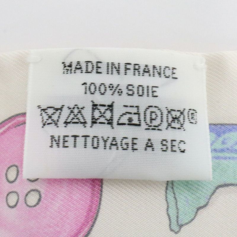 Hermes Twill in the Pocket Pink Multicolor Silk Scarf
