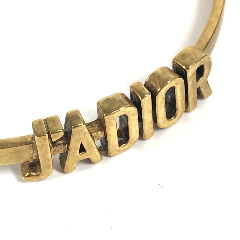 Dior Necklace Jadior Choker Metal Gold