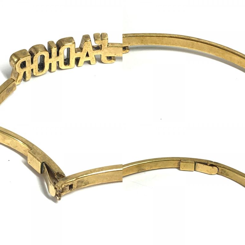 Dior Necklace Jadior Choker Metal Gold