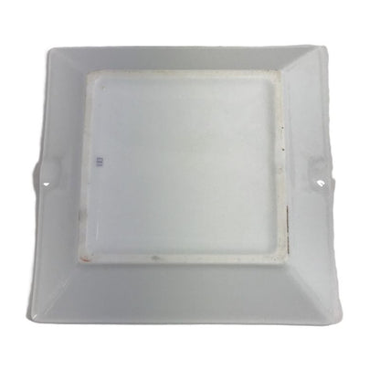 Hermes Ashtray Chaine D'ancre Logo Pottery White