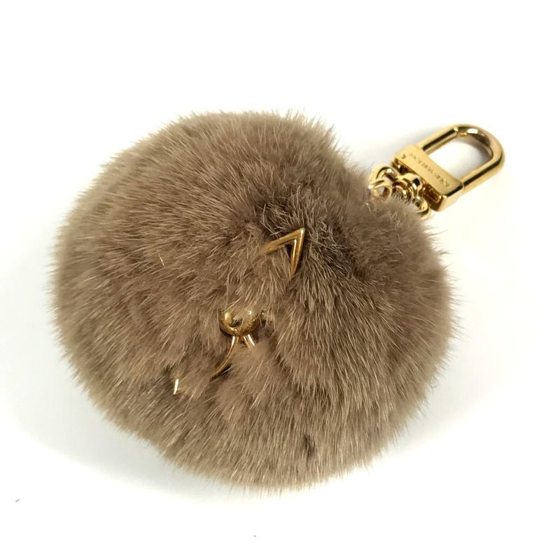 Louis Vuitton Key Holder Porte Cles la Bree Vison Mink Brown