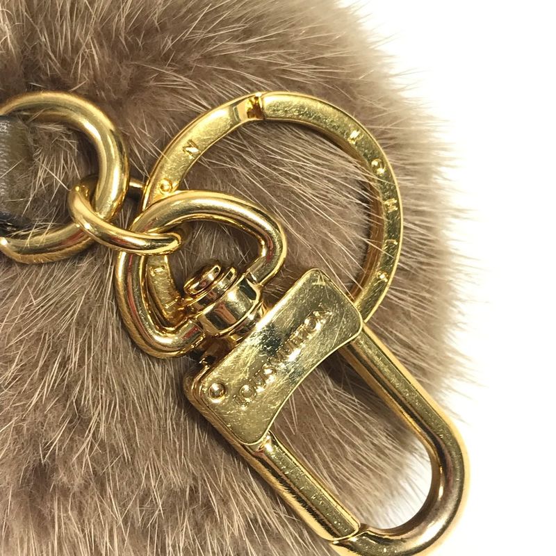 Louis Vuitton Key Holder Porte Cles la Bree Vison Mink Brown
