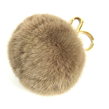 Louis Vuitton Key Holder Porte Cles la Bree Vison Mink Brown