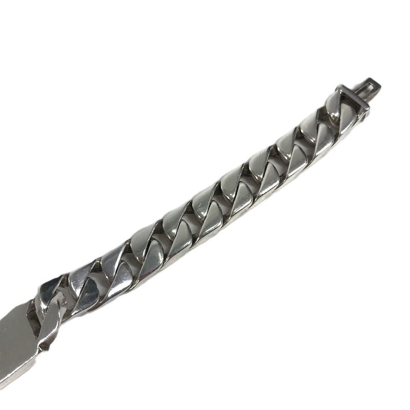 Tiffany & Co. Bracelet ID Plate Logo Silver