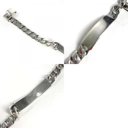 Tiffany & Co. Bracelet ID Plate Logo Silver