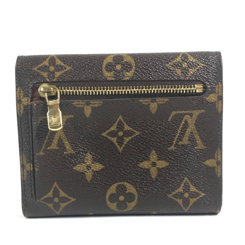 Louis Vuitton Trifold Wallet Portefeuille Koala Monogram Canvas Brown