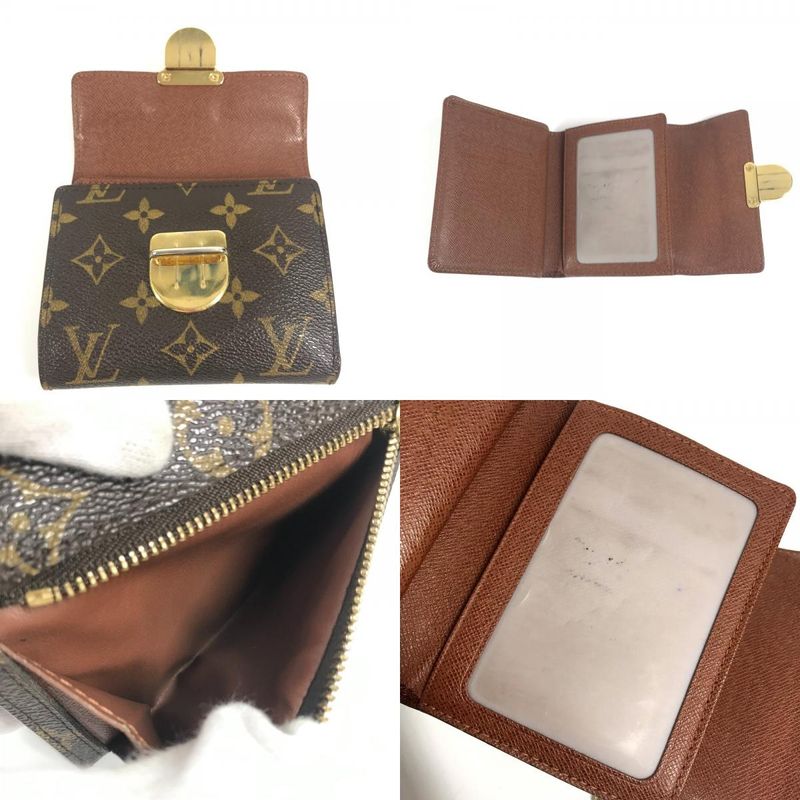 Louis Vuitton Trifold Wallet Portefeuille Koala Monogram Canvas Brown