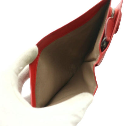 Bottega Veneta Intrecciato Bifold Wallet Red SS OS