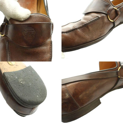 Gucci Vintage Leather Loafers Brown SS OS