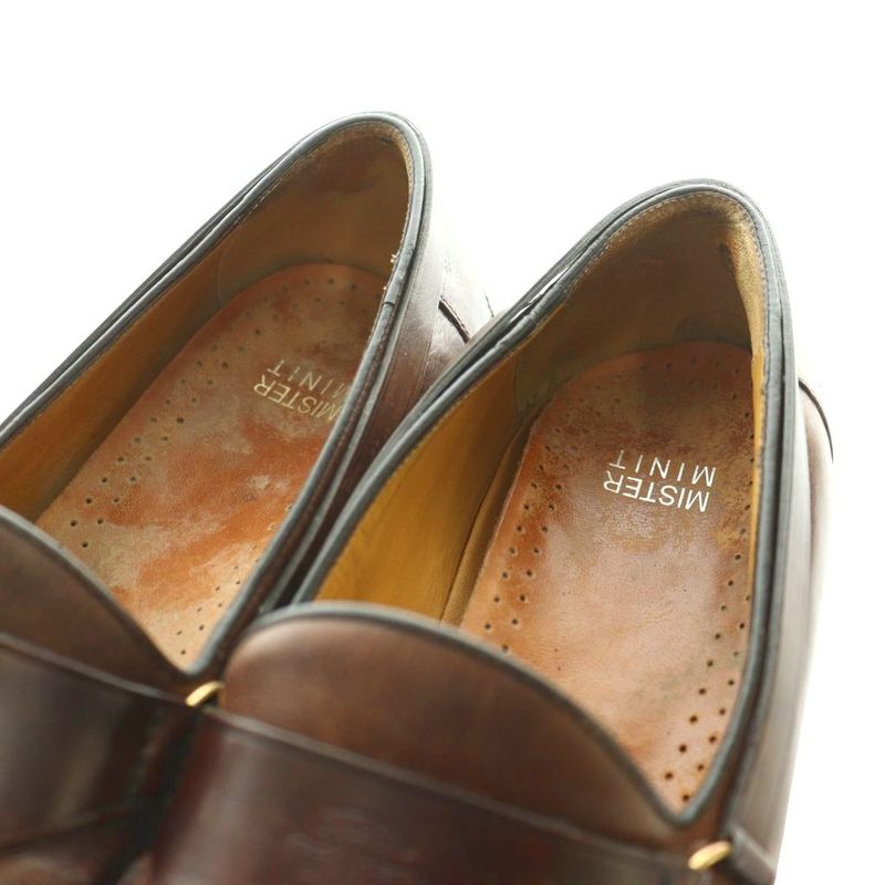 Gucci Vintage Leather Loafers Brown SS OS