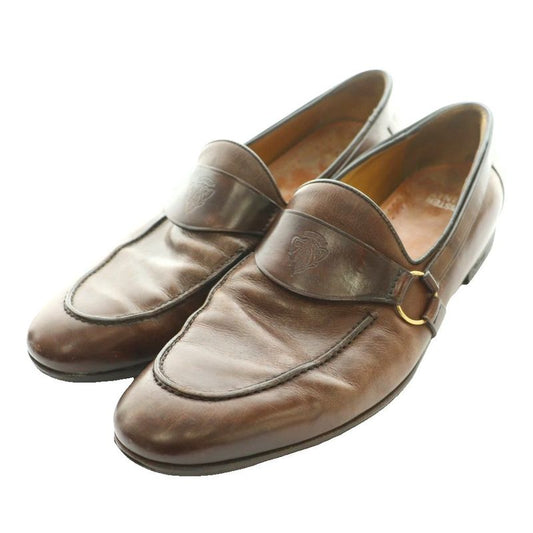 Gucci Vintage Leather Loafers Brown SS OS