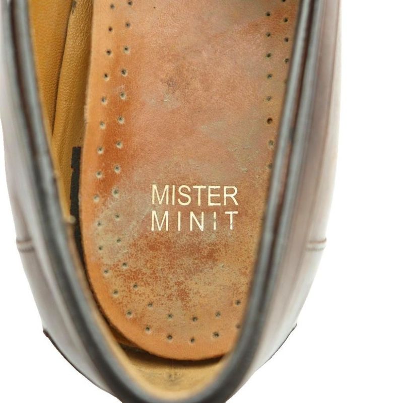 Gucci Vintage Leather Loafers Brown SS OS