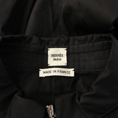 Hermes Clou de Selle Dress Long Sleeve 34 Black