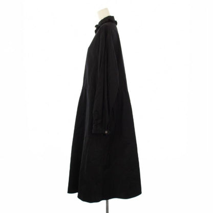 Hermes Clou de Selle Dress Long Sleeve 34 Black