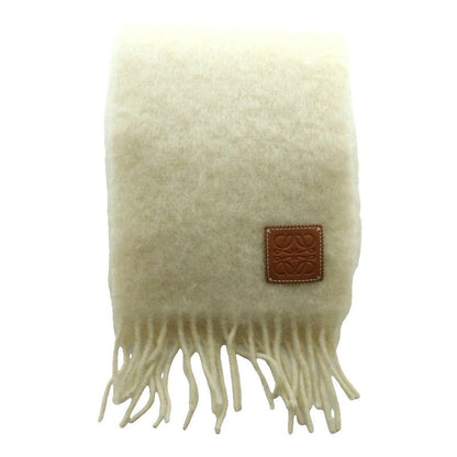 Loewe Anagram Mohair Scarf Shawl Ivory SS OS