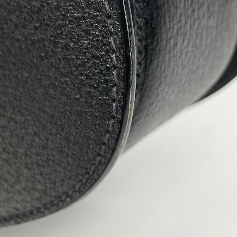 Gucci Bamboo Handbag Vintage Leather Black