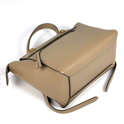 Celine Micro Belt Bag 2-Way Leather Beige