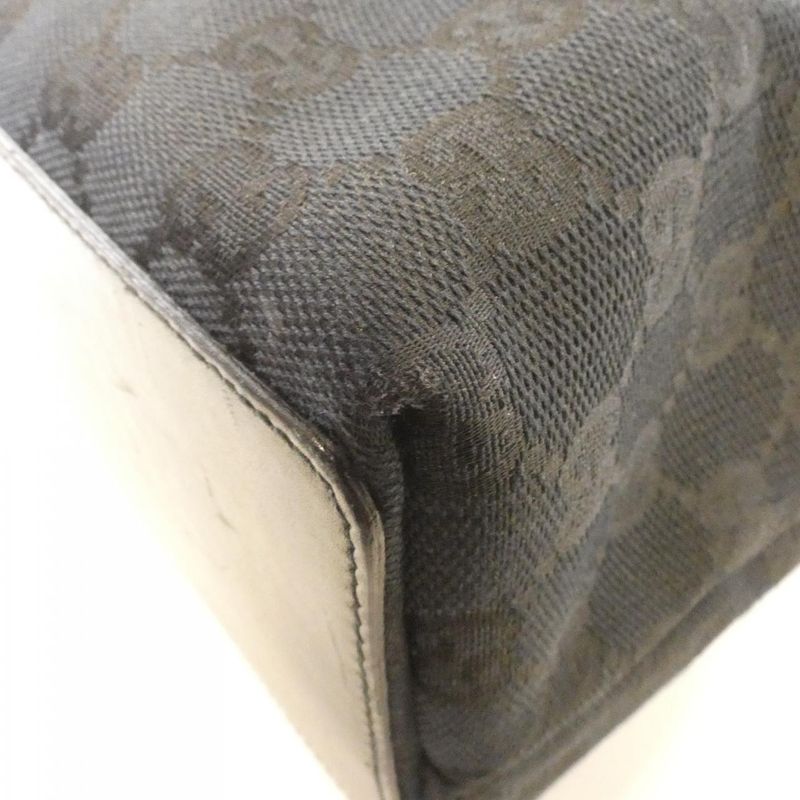 Gucci 002 Bag Canvas Black