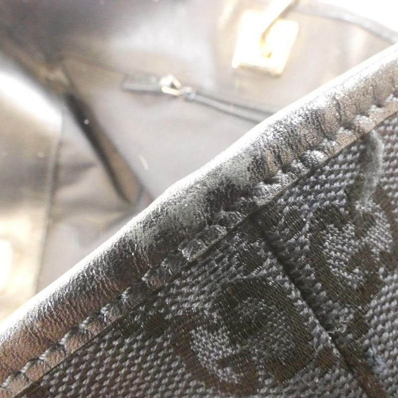 Gucci 002 Bag Canvas Black