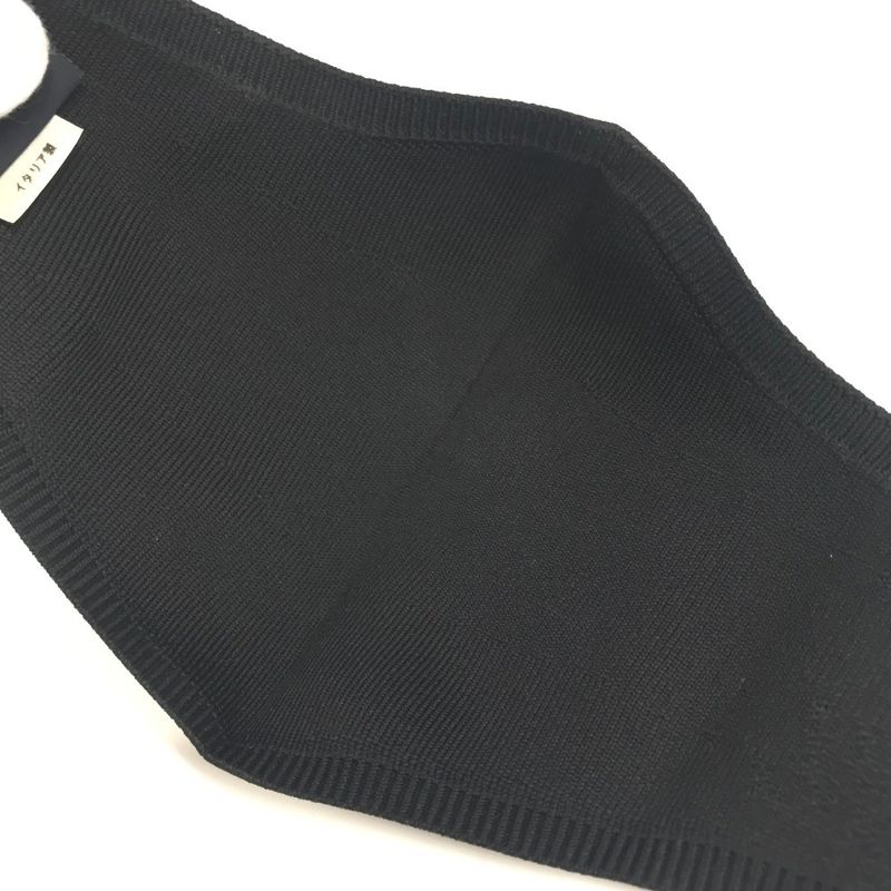 Louis Vuitton Mask Maille Nylon Black Pouch