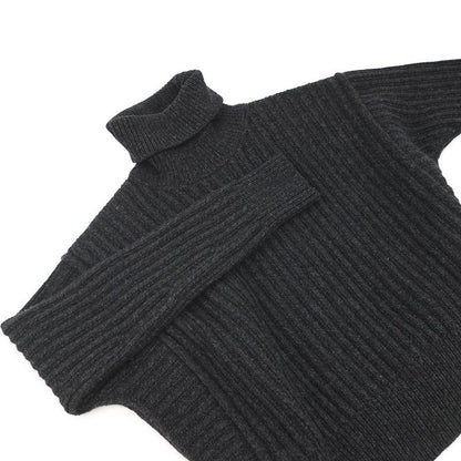 Hermes Knit Long Sleeve 36 Sweater Top Gri-volcanic