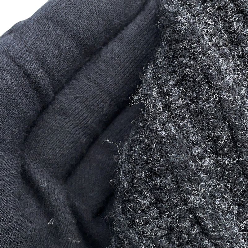 Hermes Knit Long Sleeve 36 Sweater Top Gri-volcanic