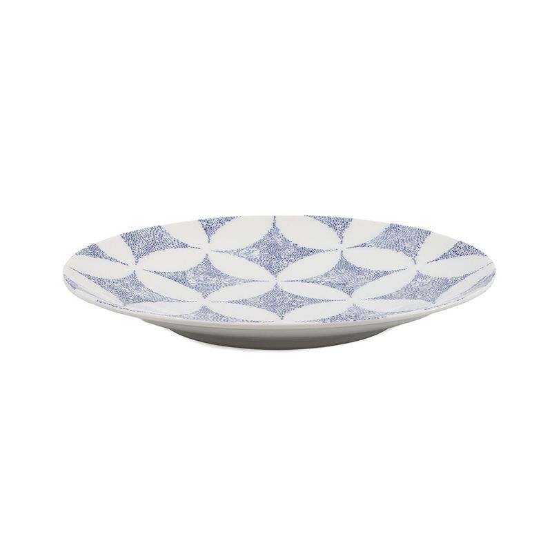 Louis Vuitton Constellation Set of 2 Dessert Plates Pottery White Blue