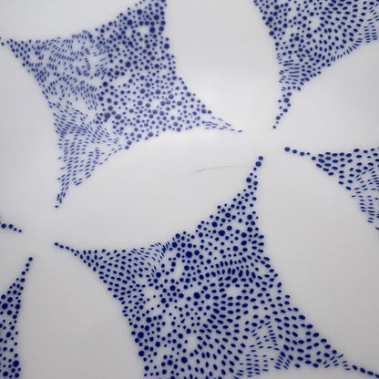 Louis Vuitton Constellation Set of 2 Dessert Plates Pottery White Blue