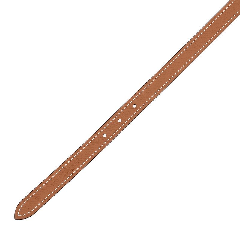 Hermes Belt Mini Kelly Turnlock Motif Black Gold Swift Epsom
