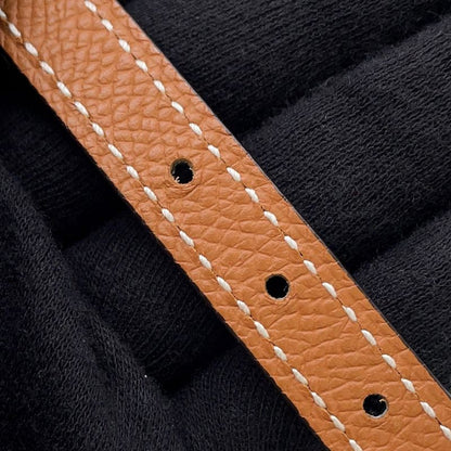 Hermes Belt Mini Kelly Turnlock Motif Black Gold Swift Epsom