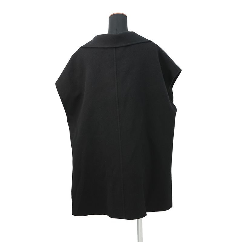 Hermes Vest Gilet Cashmere 40 Top Black