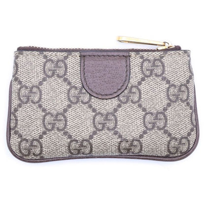 Gucci GG Supreme Ophidia Ebony Coin Case Beige