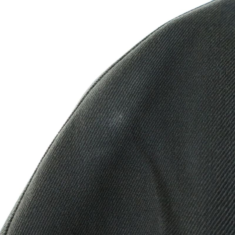 Dior Old Collarless Coat Gray